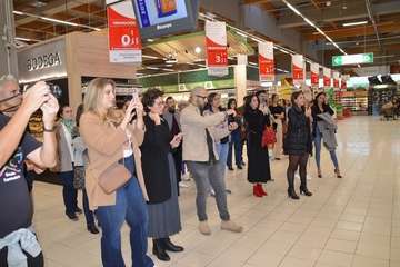La actriz Carla Miranda, candidata de Alcampo Telde a Reina del Carnaval capitalino 2023/TA.